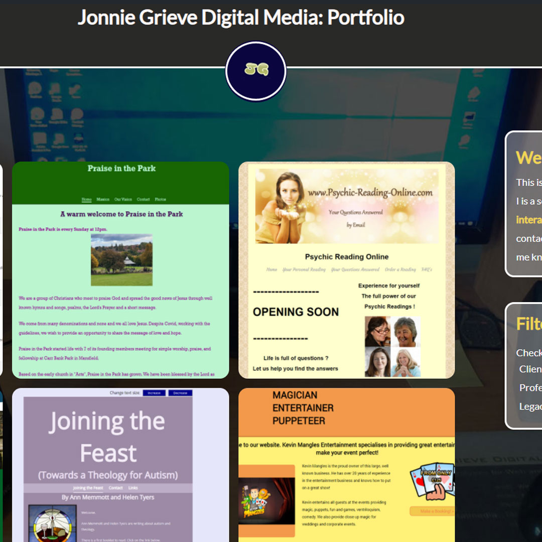 Welcome to my new Portfolio!!